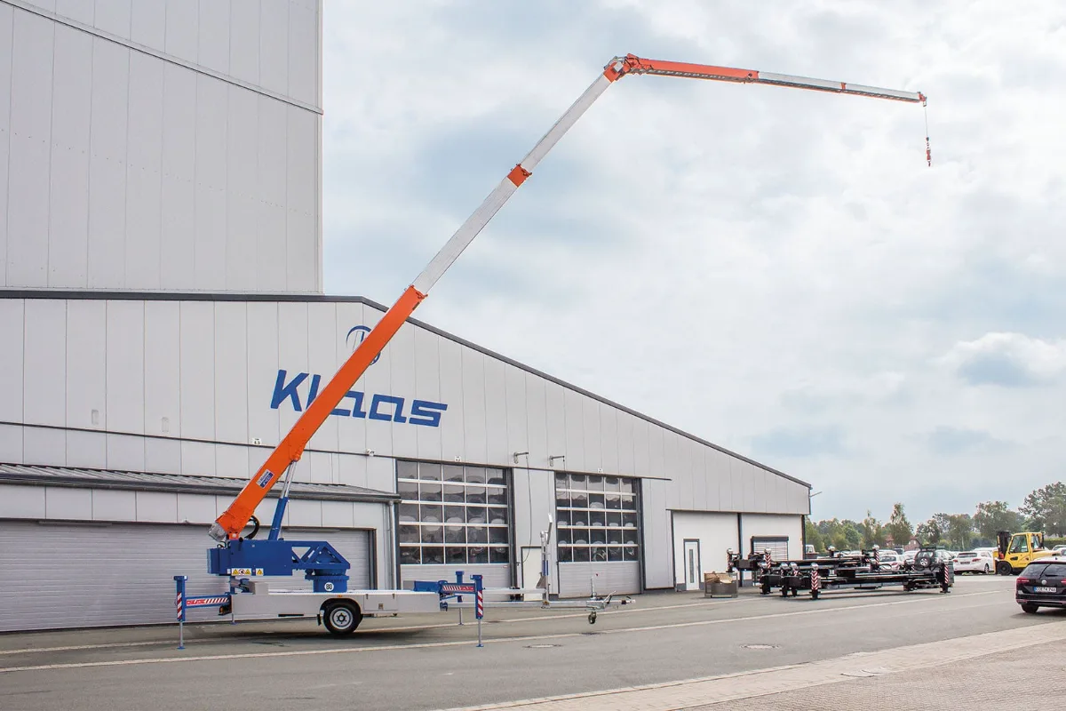 Klaas K400 im Einsatz